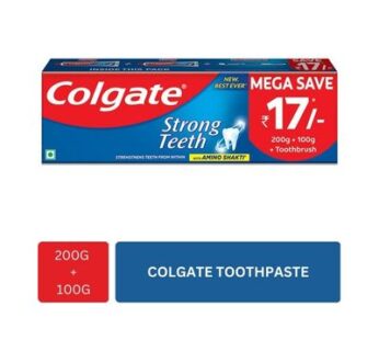 Colgate Active Salt Fights Germs Mega Save 200g+100g