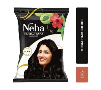 Neha Herbals Henna Hair Colour Black 10g