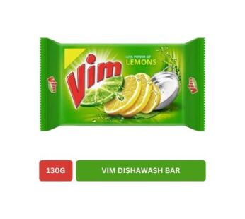 Vim With Power Of Dishwash Bar 130g