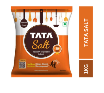 TATA Salt Vacuum Evaporated Iodised Salt 1kg