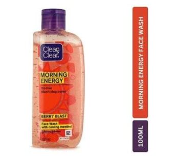 Clean & Clear Morning Energy Berry Blast Face Wash 100ml