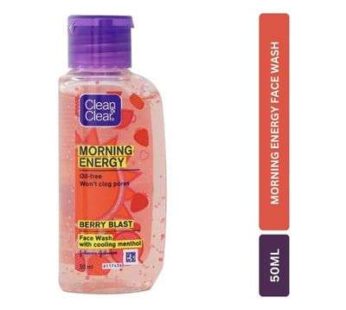 Clean & Clear Morning Energy Berry Blast Face Wash 50ml