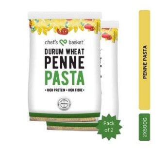 Durum Wheat Penne Pasta Pack of 2 (2x500g)