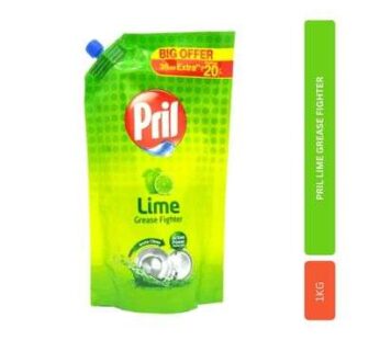 Prill Lime Grease Fighter Dish Wash Liquid 140ml