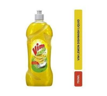 Vim Lemon Dishwash Liquid 750 ml