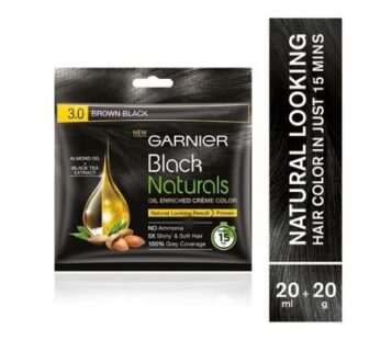 Garnier 3.0 Natural Brown Black Natural Hair Colour 20ml+20g