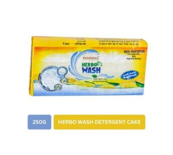 Patanjali Herbo Wash bar With Neem and Lemon Fragrance Detergent Cake 250g