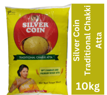 Silver Coin Traditional Chakki Atta 10kg