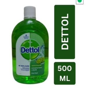 Dettol Effective Protection Disinfactant Liquid Lime Fresh 500ML