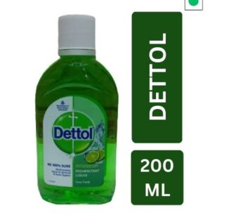 Dettol Effective Protection Disinfactant Liquid Lime Fresh 200ml