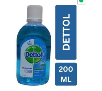 Dettol Effective Protection Disinfactant Liquid Menthol Cool 200ml