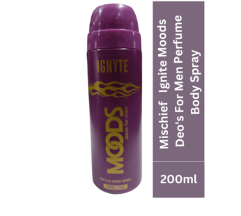 Mischif Ignite Mood   Deos For Men Perfume Body Spray 200ml