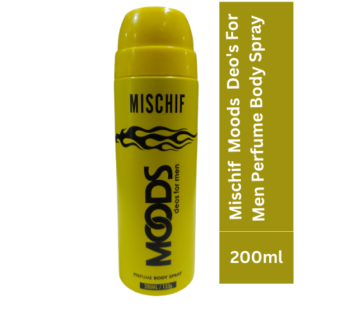 Mischif Mood Deos For Men Perfume Body Spray 200ml