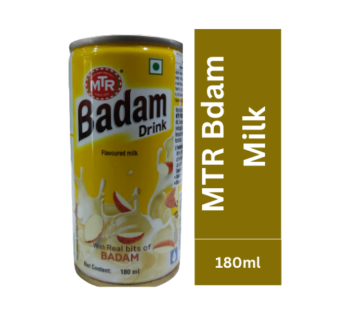 Mtr Badam Flvaour Milk WIth Real Of Badam 180ml