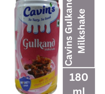 Cavins Gulkand Milkshake with Zinc Vitamin A and D Added 180ml