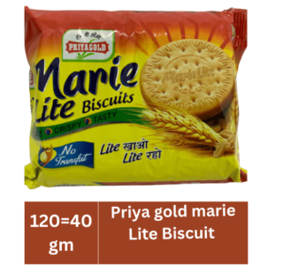 Priya gold Marie Lite Biscuit 120+40g